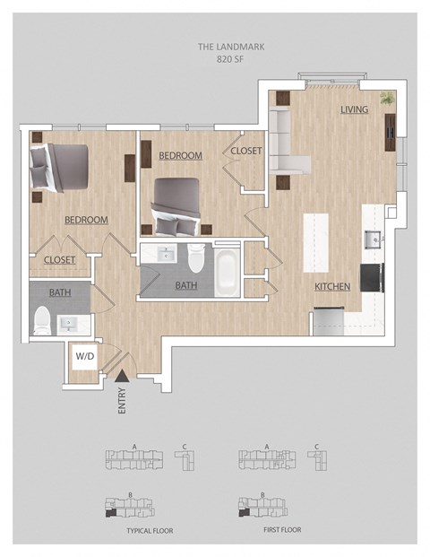 701 North 1st Street Studio-2 Beds Apartment, Affordable, Family Communities for Rent - Photo Gallery 44